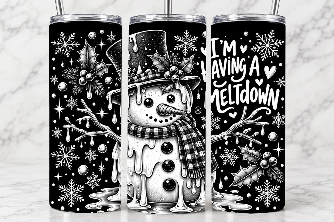 I'm Having A Meltdown 20oz Laser Engraved Tumbler